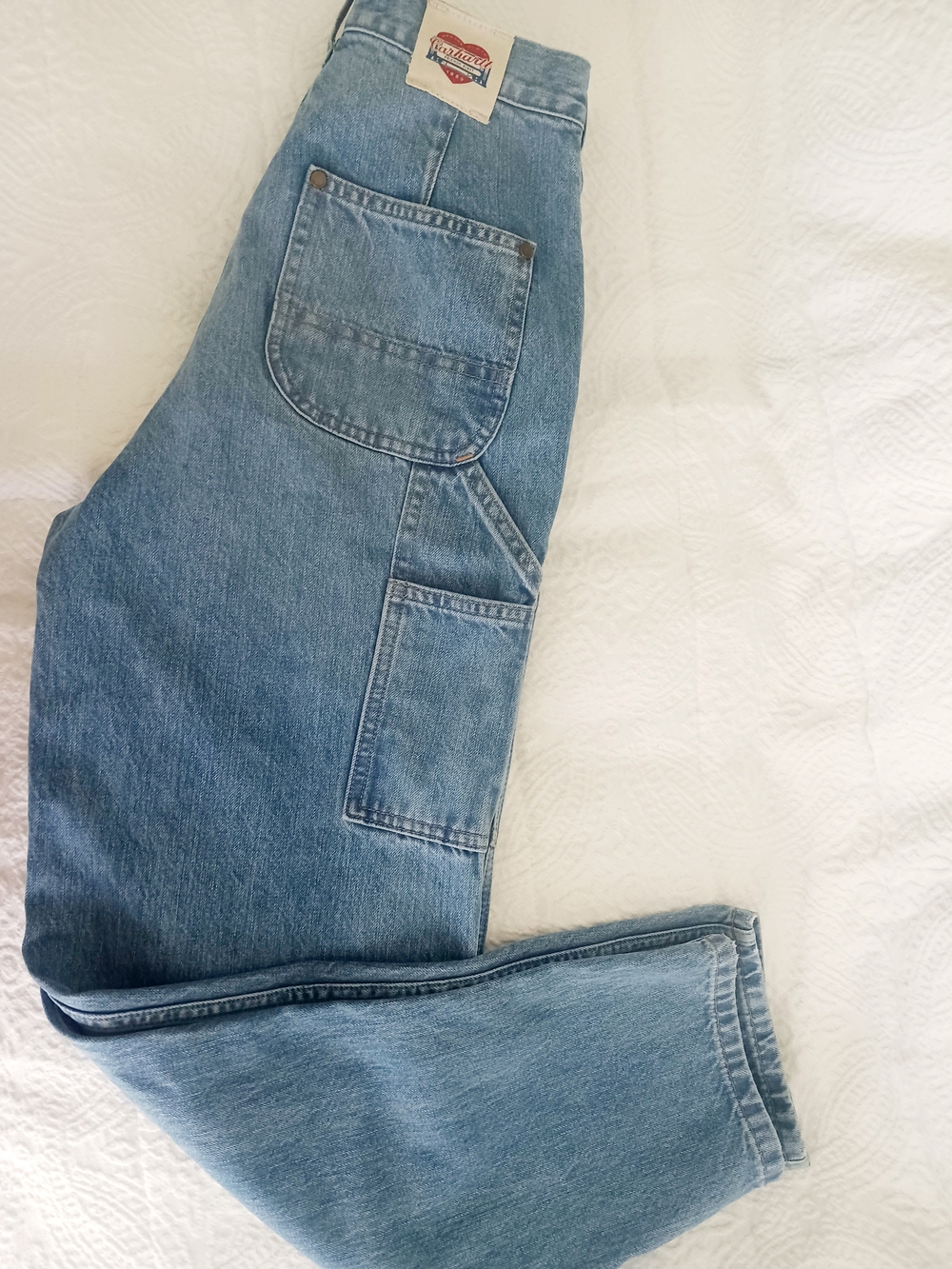 RARE Carhartt WIP / Archive Heart Tag Double Knee Carpenter Jeans - Factory Samp
